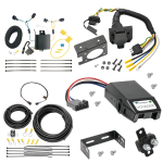 For 2011-2017 Volkswagen Touareg 7-Way RV Wiring + Tekonsha Voyager Brake Control + Plug & Play BC Adapter By Tekonsha