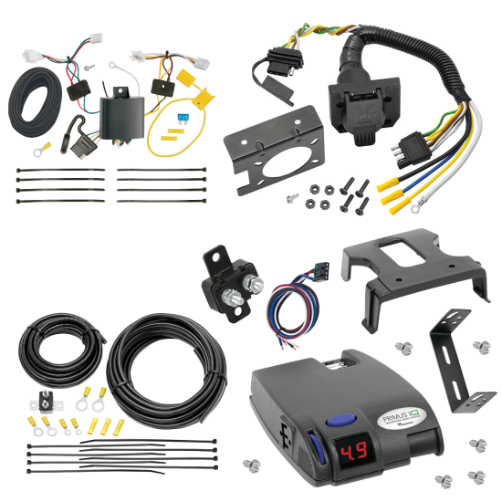 For 2016-2022 Honda HR-V 7-Way RV Wiring + Tekonsha Primus IQ Brake Control By Tekonsha