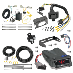 For 2016-2018 Lincoln MKX 7-Way RV Wiring + Tekonsha BRAKE-EVN Brake Control + Generic BC Wiring Adapter By Tekonsha