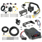 For 2015-2023 RAM ProMaster City 7-Way RV Wiring + Tekonsha BRAKE-EVN Brake Control + Generic BC Wiring Adapter By Tekonsha