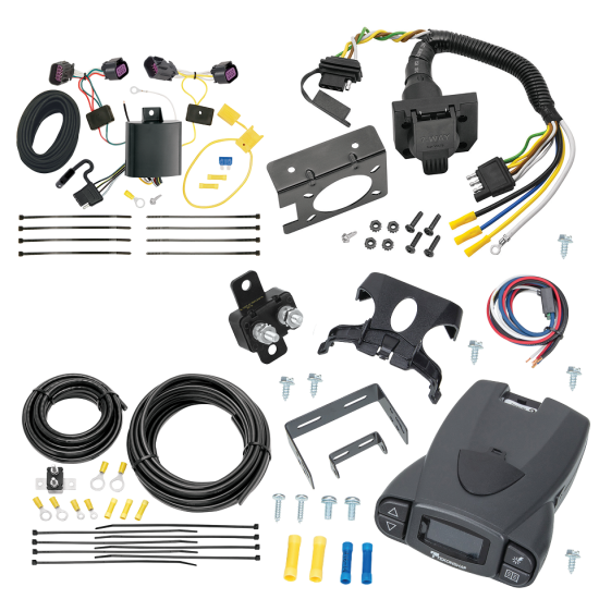 For 2015-2023 RAM ProMaster City 7-Way RV Wiring + Tekonsha Prodigy P3 Brake Control By Tekonsha