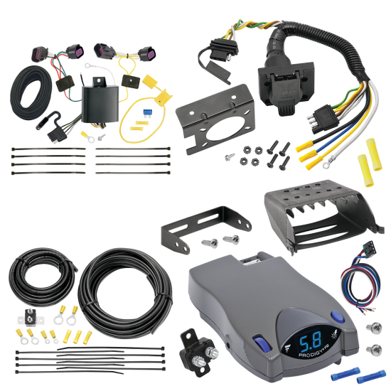 For 2015-2023 RAM ProMaster City 7-Way RV Wiring + Tekonsha Prodigy P2 Brake Control By Tekonsha