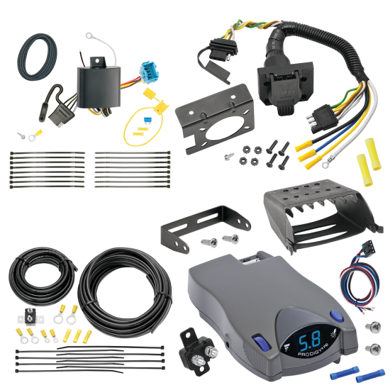 For 2018-2023 Honda Odyssey 7-Way RV Wiring + Tekonsha Prodigy P2 Brake Control (For Without Fuse Provisions Models) By Tekonsha