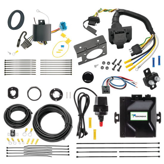 For 2018-2023 Honda Odyssey Tekonsha Prodigy iD Bluetooth Wireless Brake Control + 7-Way RV Wiring (For Without Fuse Provisions Models) By Tekonsha