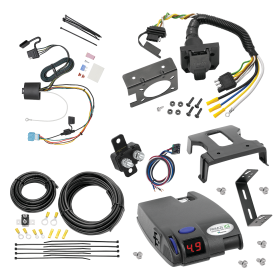 For 2018-2023 Honda Odyssey 7-Way RV Wiring + Tekonsha Primus IQ Brake Control (For With Fuse Provisions Models) By Tekonsha