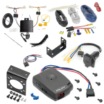 For 2019-2024 Toyota RAV4 7-Way RV Wiring + Pro Series Pilot Brake Control + Generic BC Wiring Adapter By Tekonsha