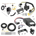 For 2019-2024 Toyota RAV4 7-Way RV Wiring + Tekonsha Voyager Brake Control + Generic BC Wiring Adapter By Tekonsha