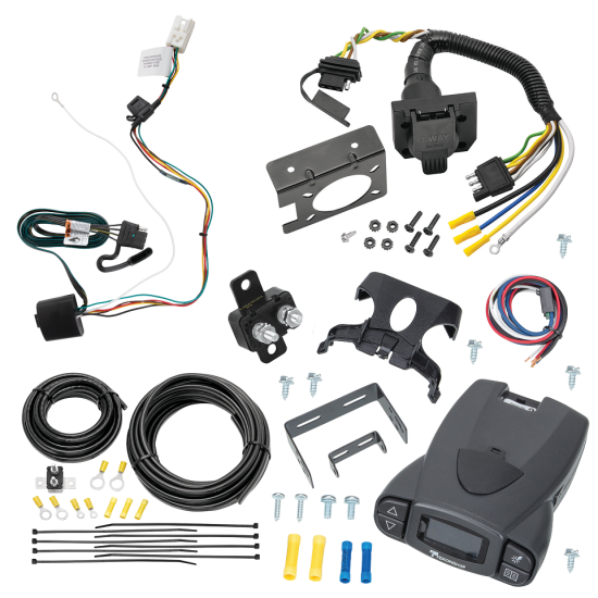 For 2022-2024 Mitsubishi Eclipse Cross 7-Way RV Wiring + Tekonsha Prodigy P3 Brake Control By Tekonsha