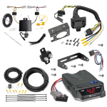 For 2019-2022 Lexus UX250h 7-Way RV Wiring + Tekonsha BRAKE-EVN Brake Control + Generic BC Wiring Adapter By Tekonsha