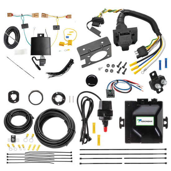 For 2019-2023 Volkswagen Tiguan Tekonsha Prodigy iD Bluetooth Wireless Brake Control + 7-Way RV Wiring By Tekonsha