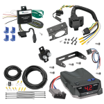 For 2005-2010 KIA Sportage 7-Way RV Wiring + Tekonsha BRAKE-EVN Brake Control + Generic BC Wiring Adapter By Tekonsha