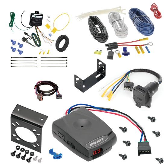 For 1999-2003 Ford Windstar 7-Way RV Wiring + Pro Series Pilot Brake Control + Plug & Play BC Adapter (For (Built Before 11/2002) Models) By Tekonsha