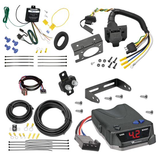 For 1999-2003 Ford Windstar 7-Way RV Wiring + Tekonsha BRAKE-EVN Brake Control + Plug & Play BC Adapter (For (Built Before 11/2002) Models) By Tekonsha