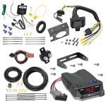 For 2012-2014 Lincoln MKT 7-Way RV Wiring + Tekonsha BRAKE-EVN Brake Control + Plug & Play BC Adapter By Tekonsha