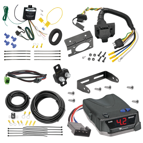 For 2022-2022 Mercedes-Benz Sprinter 2500 7-Way RV Wiring + Tekonsha BRAKE-EVN Brake Control + Plug & Play BC Adapter By Tekonsha