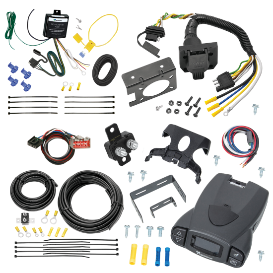 For 2012-2014 Lincoln MKT 7-Way RV Wiring + Tekonsha Prodigy P3 Brake Control + Plug & Play BC Adapter By Tekonsha