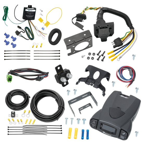 For 2022-2022 Mercedes-Benz Sprinter 3500 7-Way RV Wiring + Tekonsha Prodigy P3 Brake Control + Plug & Play BC Adapter By Tekonsha