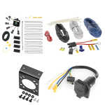 For 2015-2024 Porsche Macan 7-Way RV Wiring w/ Zero Contact ZCI Module (Excludes: S-Models Models) By Tekonsha