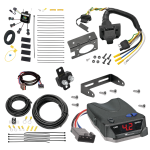 For 1999-2003 Ford Windstar 7-Way RV Wiring w/ Zero Contact ZCI Module + Tekonsha BRAKE-EVN Brake Control + Plug & Play BC Adapter (For (Built Before 11/2002) Models) By Tekonsha