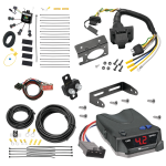 For 2012-2014 Lincoln MKT 7-Way RV Wiring w/ Zero Contact ZCI Module + Tekonsha BRAKE-EVN Brake Control + Plug & Play BC Adapter By Tekonsha