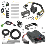 For 2021-2023 Mercedes-Benz GLE350 7-Way RV Wiring w/ Zero Contact ZCI Module + Tekonsha BRAKE-EVN Brake Control + Plug & Play BC Adapter By Tekonsha