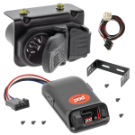 For 2014-2020 GMC Sierra 1500 7-Way RV Wiring + Pro Series POD Brake Control + Plug & Play BC Adapter By Tekonsha