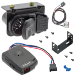 For 2019-2024 GMC Sierra 1500 7-Way RV Wiring + Pro Series Pilot Brake Control + Plug & Play BC Adapter By Tekonsha