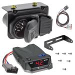 For 2019-2024 GMC Sierra 1500 7-Way RV Wiring + Tekonsha BRAKE-EVN Brake Control + Plug & Play BC Adapter By Tekonsha