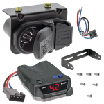 For 2007-2013 GMC Sierra 1500 7-Way RV Wiring + Tekonsha BRAKE-EVN Brake Control + Generic BC Wiring Adapter By Tekonsha