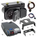 For 2015-2020 GMC Sierra 2500 HD 7-Way RV Wiring + Tekonsha Primus IQ Brake Control + Plug & Play BC Adapter By Tekonsha