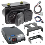 For 2019-2024 GMC Sierra 1500 7-Way RV Wiring + Tekonsha Primus IQ Brake Control + Plug & Play BC Adapter By Tekonsha