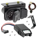 For 2014-2020 GMC Sierra 1500 7-Way RV Wiring + Tekonsha Voyager Brake Control + Plug & Play BC Adapter By Tekonsha