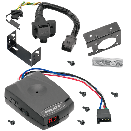 For 2003-2006 Freightliner Sprinter 2500 7-Way RV Wiring + Pro Series Pilot Brake Control By Tekonsha