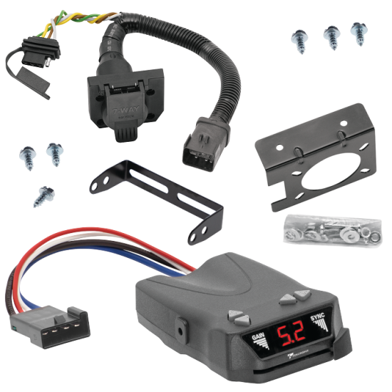 For 2003-2006 Freightliner Sprinter 2500 7-Way RV Wiring + Tekonsha Brakeman IV Brake Control By Tekonsha