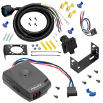 For 1988-1990 GMC C5000 7-Way RV Wiring + Pro Series Pilot Brake Control + Generic BC Wiring Adapter By Tow Ready