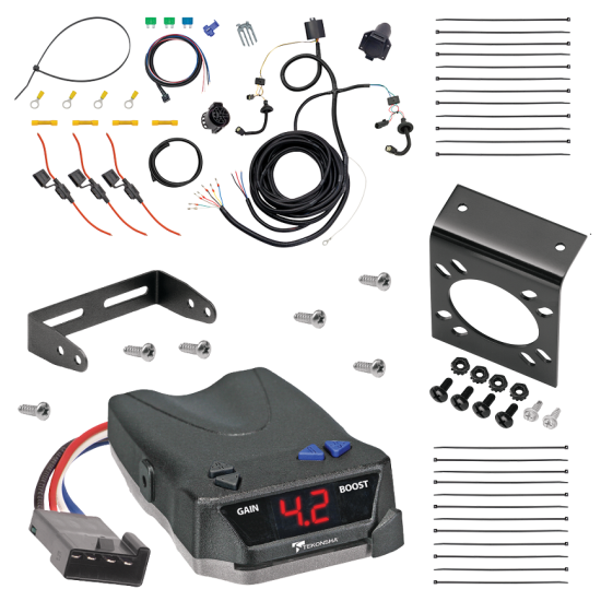 For 2015-2023 Ford Transit-150 7-Way RV Wiring + Tekonsha BRAKE-EVN Brake Control By Tekonsha