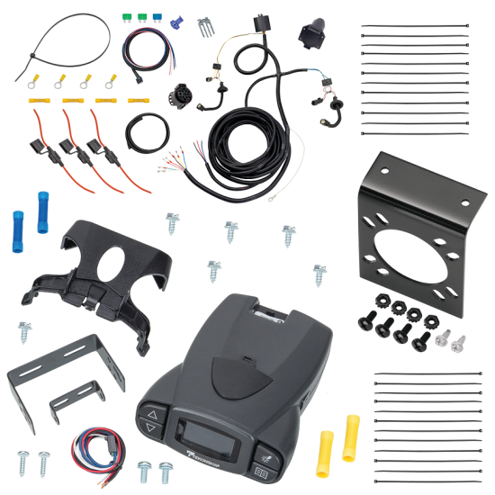 For 2015-2023 Ford Transit-150 7-Way RV Wiring + Tekonsha Prodigy P3 Brake Control By Tekonsha