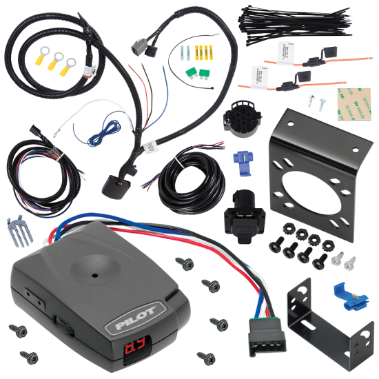 For 2014-2020 KIA Sorento 7-Way RV Wiring + Pro Series Pilot Brake Control (For w/V6 Engine Models) By Tekonsha