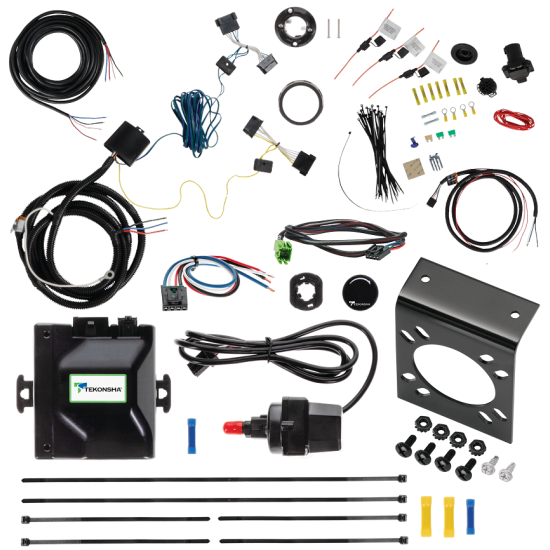 For 2019-2021 Mercedes-Benz Sprinter 2500 Tekonsha Prodigy iD Bluetooth Wireless Brake Control + Plug & Play BC Adapter + 7-Way RV Wiring By Tekonsha