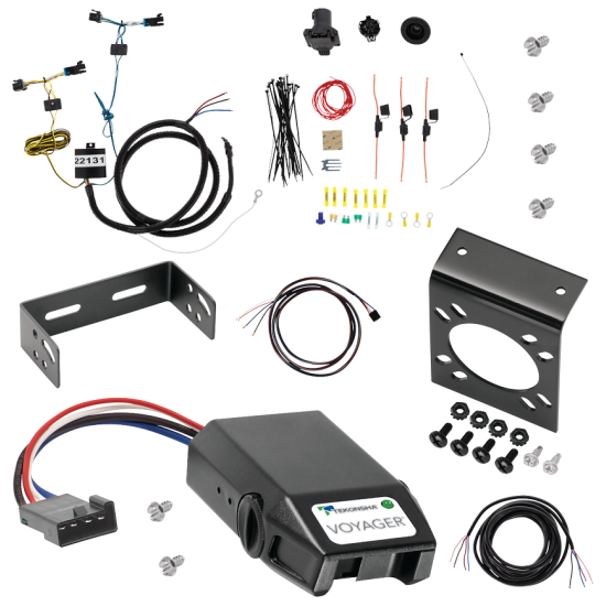 For 2003-2014 GMC Savana 1500 7-Way RV Wiring + Tekonsha Voyager Brake Control By Tekonsha