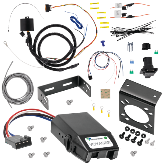 For 2019-2023 Hyundai Santa Fe 7-Way RV Wiring + Tekonsha Voyager Brake Control By Tekonsha