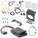 For 2011-2018 Porsche Cayenne 7-Way RV Wiring + Tekonsha Brakeman IV Brake Control + Plug & Play BC Adapter By Tekonsha