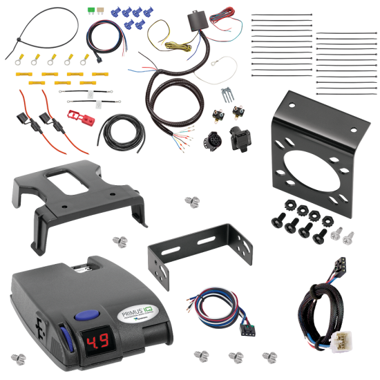 For 2003-2009 Lexus GX470 7-Way RV Wiring + Tekonsha Primus IQ Brake Control + Plug & Play BC Adapter By Tekonsha