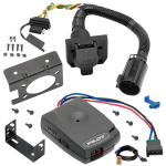 For 2003-2003 GMC Sierra 1500 HD 7-Way RV Wiring + Pro Series Pilot Brake Control + Plug & Play BC Adapter By Reese Towpower