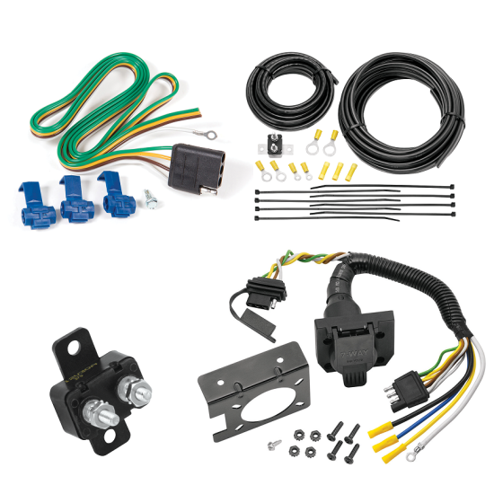 For 1992-1999 GMC Yukon 7-Way RV Wiring By Reese Towpower