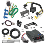 For 2011-2012 RAM 2500 7-Way RV Wiring + Tekonsha BRAKE-EVN Brake Control + Plug & Play BC Adapter By Reese Towpower