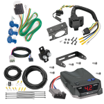 For 2005-2007 Ford F-550 Super Duty 7-Way RV Wiring + Tekonsha BRAKE-EVN Brake Control + Plug & Play BC Adapter By Reese Towpower