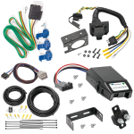 For 2011-2012 RAM 2500 7-Way RV Wiring + Tekonsha Voyager Brake Control + Plug & Play BC Adapter By Reese Towpower