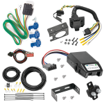 For 2017-2024 Ford F-450 Super Duty 7-Way RV Wiring + Tekonsha Voyager Brake Control + Plug & Play BC Adapter By Reese Towpower