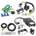 For 1990-2005 GMC Safari 7-Way RV Wiring + Tekonsha Voyager Brake Control + Generic BC Wiring Adapter By Reese Towpower